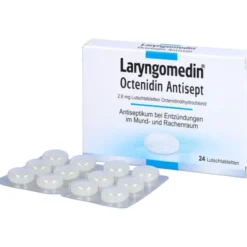 LARYNGOMEDIN Octenidin Antisept 2,6 mg Lutschtabl. 24 St