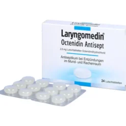 LARYNGOMEDIN Octenidin Antisept 2,6 mg Lutschtabl. 24 St