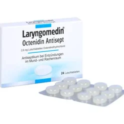 LARYNGOMEDIN Octenidin Antisept 2,6 mg Lutschtabl. 24 St