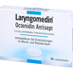 LARYNGOMEDIN Octenidin Antisept 2,6 mg Lutschtabl. 24 St