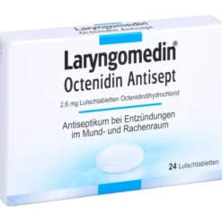 LARYNGOMEDIN Octenidin Antisept 2,6 mg Lutschtabl. 24 St