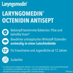 LARYNGOMEDIN Octenidin Antisept 2,6 mg Lutschtabl. 24 St