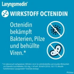 LARYNGOMEDIN Octenidin Antisept 2,6 mg Lutschtabl. 24 St