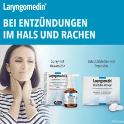LARYNGOMEDIN Octenidin Antisept 2,6 mg Lutschtabl. 24 St