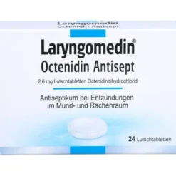 LARYNGOMEDIN Octenidin Antisept 2,6 mg Lutschtabl. 24 St