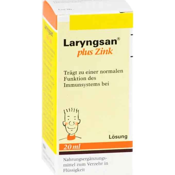 LARYNGSAN Plus Zink Lösung 20 ml