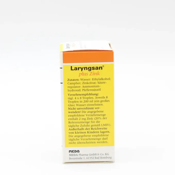 LARYNGSAN Plus Zink Lösung 20 ml