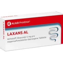 LAXANS AL magensaftresistente überzogene Tabletten 200 St