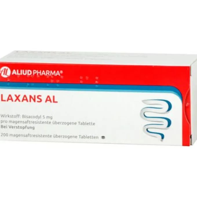 LAXANS AL magensaftresistente überzogene Tabletten 200 St