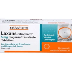 LAXANS-ratiopharm 5 mg magensaftres.Tabletten 30 St