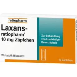 LAXANS-ratiopharm 10 mg Zäpfchen 10 St