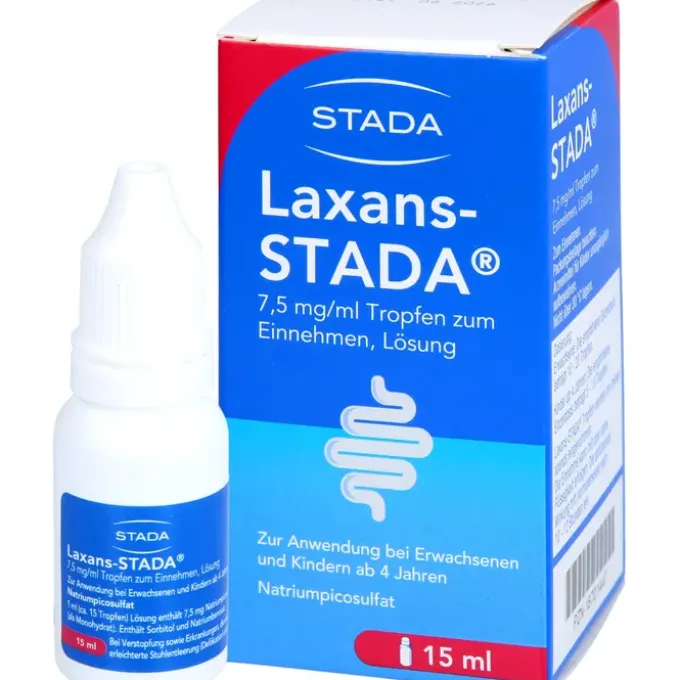 LAXANS-STADA 7,5 mg Tropfen zum Einnehmen 15 ml