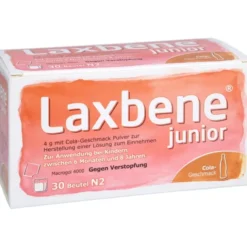 LAXBENE junior 4 g Cola PLE Kdr.6 Mon.-8 Jahre 30X4 g