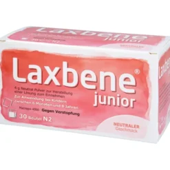LAXBENE junior 4 g Neutral PLE Kdr.6 Mon.-8 Jahre 30X4 g