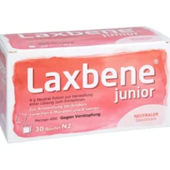 LAXBENE junior 4 g Neutral PLE Kdr.6 Mon.-8 Jahre 30X4 g