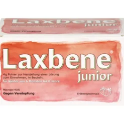 LAXBENE junior 4 g Plv.z.H.e.Lsg.z.Einn.Kdr.6M-8J 50 St