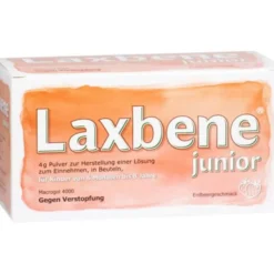 LAXBENE junior 4 g Plv.z.H.e.Lsg.z.Einn.Kdr.6M-8J 30X4 g