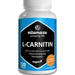 L-CARNITIN 680 mg vegan Kapseln 120 Stück