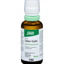 LEBER GALLE Kräutertropfen N Salus 50 ml