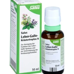 LEBER GALLE Kräutertropfen N Salus 50 ml