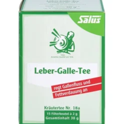LEBER GALLE-Tee Kräutertee Nr.18a Salus Filterbtl. 15 Stück