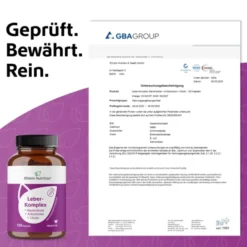 LEBER-KOMPLEX Mariendistel+Artischocke+Cholin Kps. 120 Stück