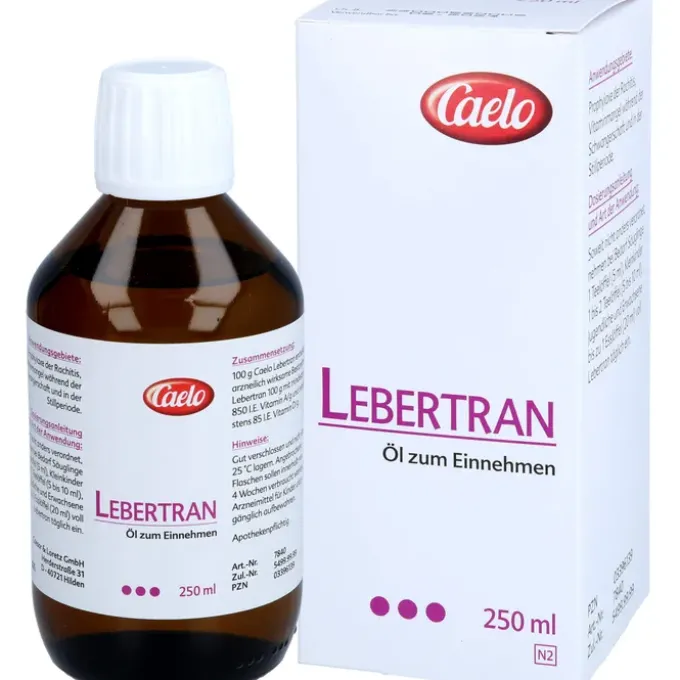 LEBERTRAN CAELO HV-Packung 250 ml