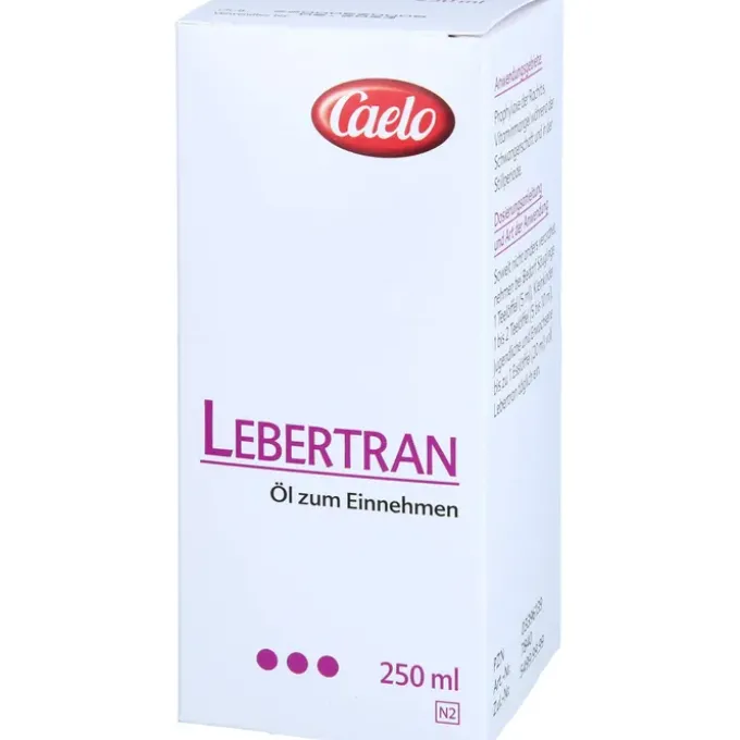 LEBERTRAN CAELO HV-Packung 250 ml