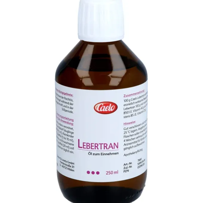 LEBERTRAN CAELO HV-Packung 250 ml