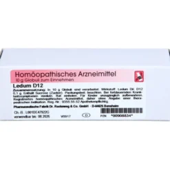 LEDUM D 12 Globuli 10 g
