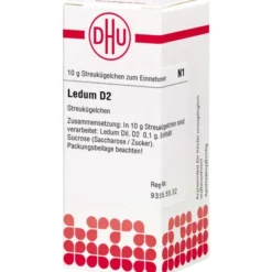 LEDUM D 2 Globuli 10 g