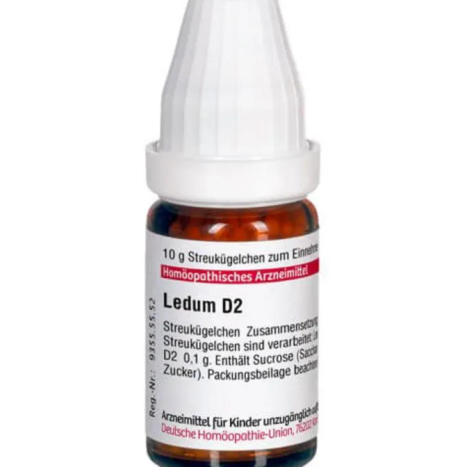 LEDUM D 2 Globuli 10 g