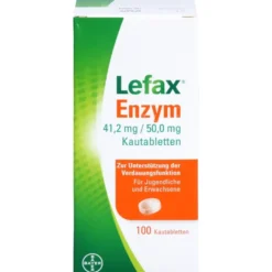 LEFAX Enzym Kautabletten 100 St