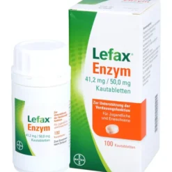 LEFAX Enzym Kautabletten 100 St