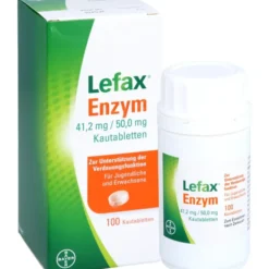LEFAX Enzym Kautabletten 100 St