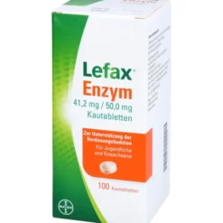 LEFAX Enzym Kautabletten 100 St