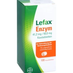 LEFAX Enzym Kautabletten 100 St
