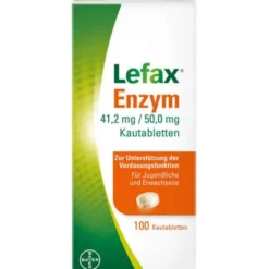 LEFAX Enzym Kautabletten 100 St