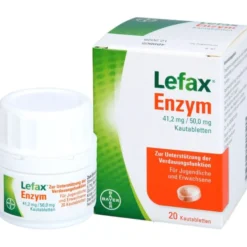 LEFAX Enzym Kautabletten 20 St