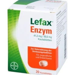 LEFAX Enzym Kautabletten 20 St