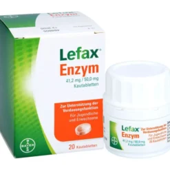 LEFAX Enzym Kautabletten 20 St