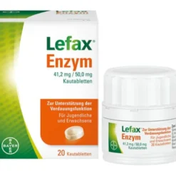 LEFAX Enzym Kautabletten 20 St
