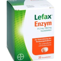 LEFAX Enzym Kautabletten 20 St