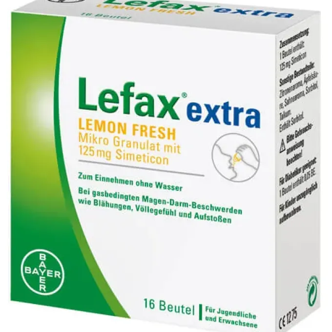 LEFAX extra Lemon Fresh Mikro Granulat 16 St