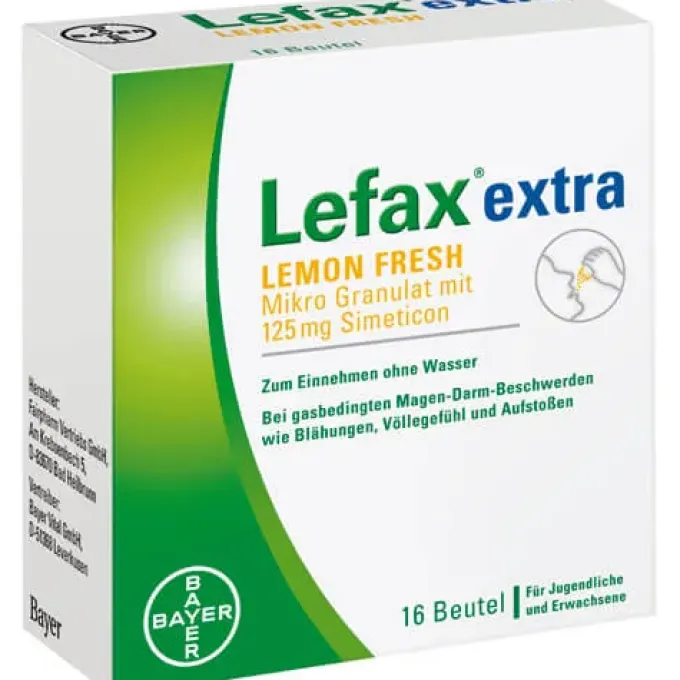 LEFAX extra Lemon Fresh Mikro Granulat 16 St