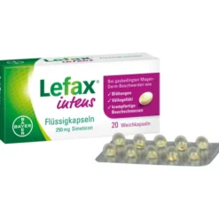 LEFAX intens Flüssigkapseln 250 mg Simeticon 20 St