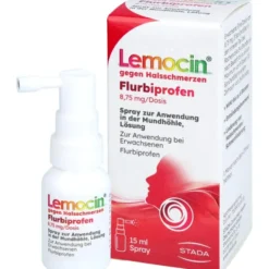 LEMOCIN Flurbiprofen 8,75mg/Dosis Spray Anw.Mundhöhle 15 ml