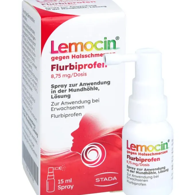 LEMOCIN Flurbiprofen 8,75mg/Dosis Spray Anw.Mundhöhle 15 ml