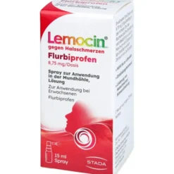 LEMOCIN Flurbiprofen 8,75mg/Dosis Spray Anw.Mundhöhle 15 ml