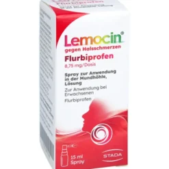 LEMOCIN Flurbiprofen 8,75mg/Dosis Spray Anw.Mundhöhle 15 ml